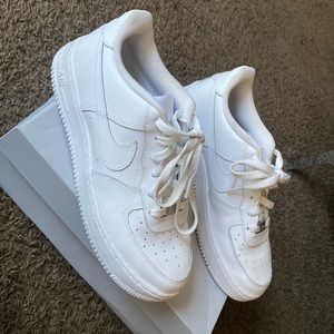 White.. Good Condition Air Forces 1